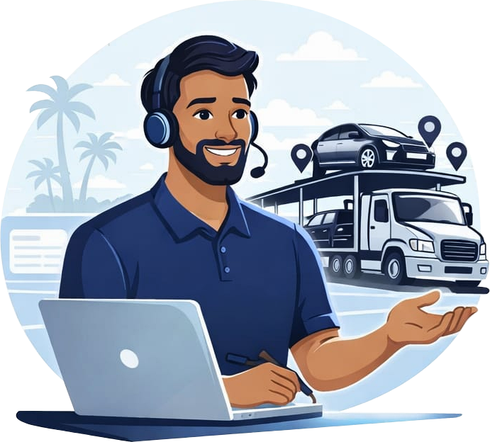 Car shipping service across USA