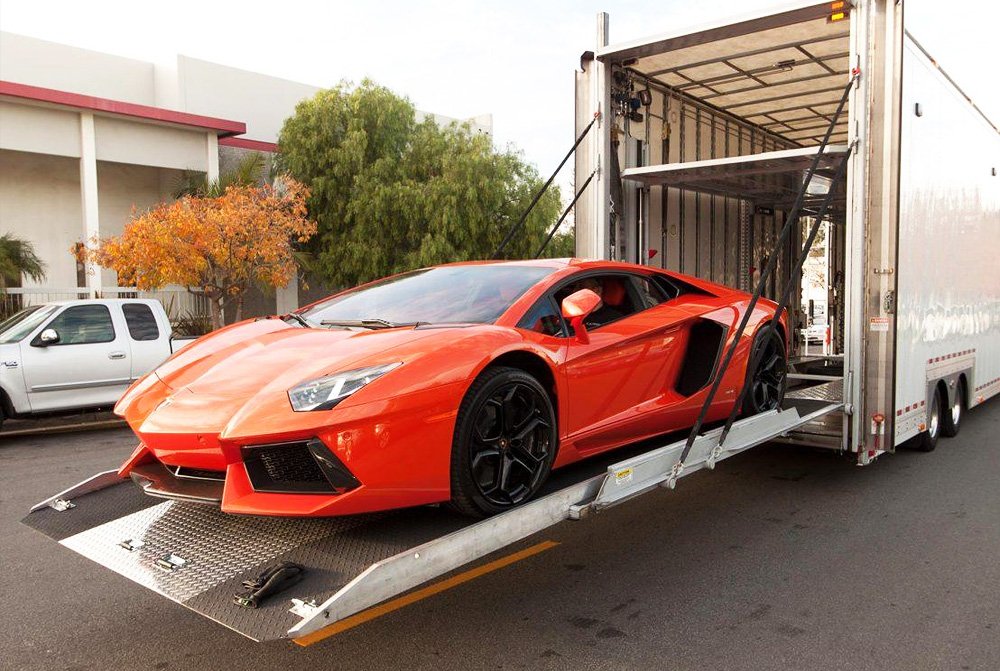 Specialized high value car transport in usa